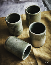 Load image into Gallery viewer, Green Ceramic Tumbler by Alice Passingham