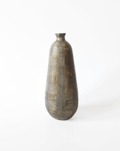 Load image into Gallery viewer, Textured ceramic vessel in brown. Shop the range of hand sourced ceramics and glassware by Rebecca Arts online.
