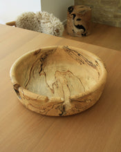 Load image into Gallery viewer, Textured Wooden Bowl. Shop the range of hand sourced home decor by Rebecca Arts.