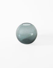 Load image into Gallery viewer, Tourmaline Coloured Cracked Glass Vase by Wilhelm Wagenfeld for WMF. Shop the range of hand sourced ceramics and glassware by Rebecca Arts online.
