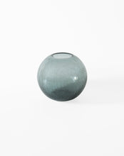 Load image into Gallery viewer, Tourmaline Coloured Cracked Glass Vase by Wilhelm Wagenfeld for WMF. Shop the range of hand sourced ceramics and glassware by Rebecca Arts online.