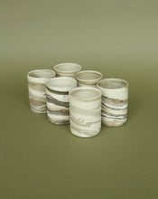 Load image into Gallery viewer, Mixed Ceramic Neriage Tumbler by Sam Andrew. Shop the range of hand sourced ceramics and glassware by Rebecca Arts online.
