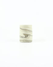Load image into Gallery viewer, Off White Ceramic Neriage Tumbler by Sam Andrew. Shop the range of hand sourced ceramics and glassware by Rebecca Arts online.