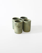 Load image into Gallery viewer, Green Ceramic Tumbler by Alice Passingham. Shop the range of hand sourced glassware and ceramics by Rebecca Arts online.
