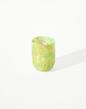 Load image into Gallery viewer, Green Mixed Floral Murano Tumbler
