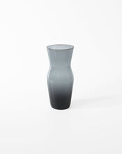 Load image into Gallery viewer, Mid Century Smoked Glass Vase. Shop the range of hand sourced ceramics and glassware by Rebecca Arts online.
