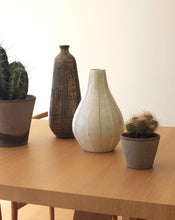 Load image into Gallery viewer, Studio ceramic vessel in white. Shop the range of hand sourced ceramics and glassware by Rebecca Arts online.
