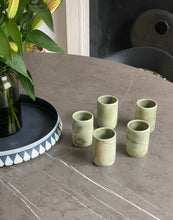 Load image into Gallery viewer, Green Ceramic Tumbler by Alice Passingham. Shop the range of hand sourced glassware and ceramics by Rebecca Arts online.
