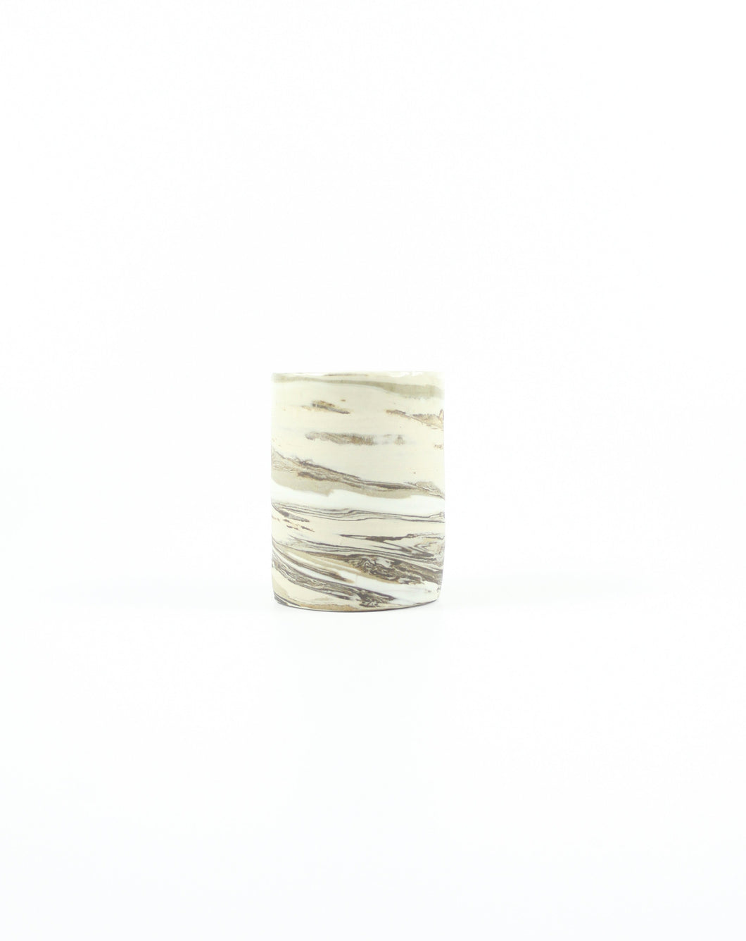 Mixed Ceramic Neriage Tumbler by Sam Andrew